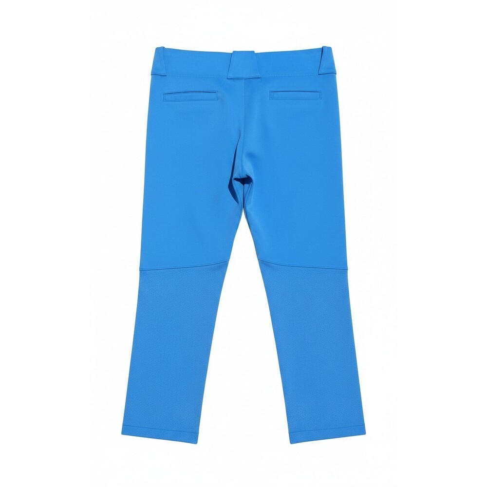 Nike Team Softball Pants Women Large Baby Blue 3/4 Cropped Capri 100% Polyester - Picture 7 of 13